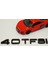 Audi 40 Tfsi Siyah Abs 3m 3D Bagaj Yazı Logo Orjinal Ürün 3