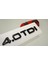Audi 4.0 Tdi B7 B8 B9 Siyah Abs 3m 3D Bagaj Yazı Logo Orjinal 1