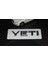 Skoda Yeti Bagaj 3m 3D Krom Abs Yazı Logo Amblem 3