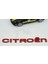 Citroen C3 C4 C5 B7 Bagaj Parlak Kırmızı Abs 3m 3D Yazı Logo Amblem 4