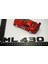 ml 430 Bagaj Parlak Siyah Abs 3m 3D Yazı Logo 5