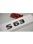 S 63 Bagaj Parlak Siyah Abs 3m 3D Yazı Logo 1