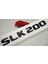 Slk 200 Bagaj Parlak Siyah Abs 3m 3D Yazı Logo 1