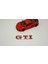 Volkswagen Vw Gti Krom Metal Bagaj Logo 2