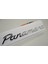 Porsche Panamera Bagaj 3m 3D Abs Yazı Logo Amblem 1