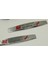 Audi Quattro Gecko Logo Yan Çamurluk 3m 3D Krom Metal Logo Amblem 4