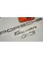Porsche Taycan Gts Bagaj 3m 3D Abs Yazı Logo Amblem Seti Orjinal Ürün 2