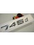 Bmw 745D Bagaj Krom Metal 3m 3D Yazı Logo 1