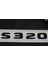 S320 Bagaj Yazı Logo Mat Siyah Renk Oem Ürün 2