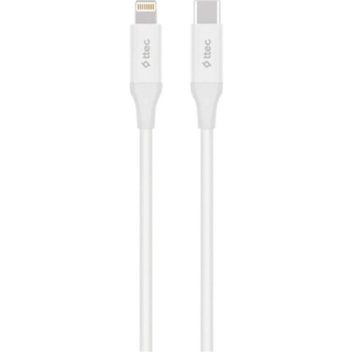 Ttec Type-C - Lightning Hızlı Şarj Kablosu 150CM Beyaz Fiyatı