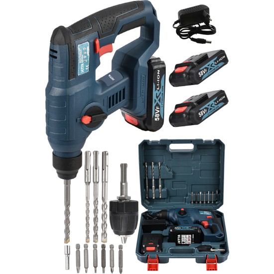 Jetta Power Tools Gb13 Lion Şarjlı Kırıcı Delici Hilt + Fiyatı