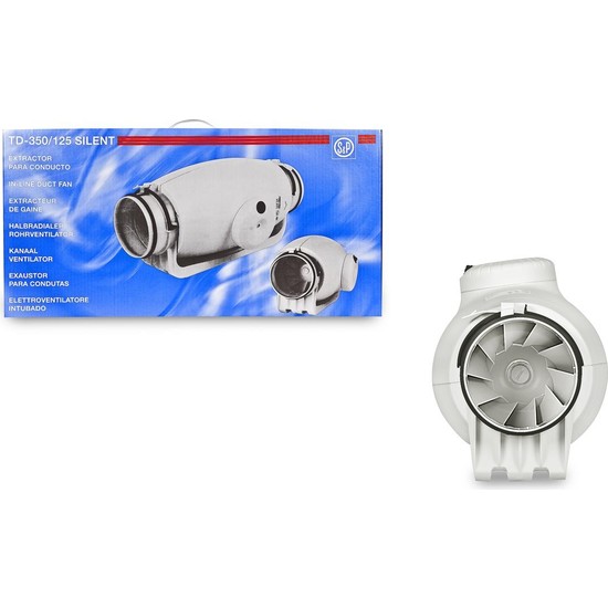 Aspiratore Da Soffitto Soler & Palau TD-350-125 - Ventilazione Silenziosa Per Casa E Ufficio - Foto 8