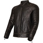 Vexo Siyah Vintage Deri Motosiklet Mont XL Üstün Koruma ve Şıklık İçin Tasarlandı