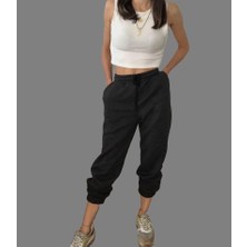 Quin Plus 3 Iplik Şardonlu Basic Jogger Eşofman Altı