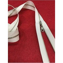 Karan Tuhafiye Demir Diş Fermuar 100 cm Gül Kurusu