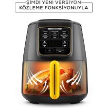 Karaca Air Pro Cook Köz XL Airfryer Black Gold 4 Kişilik