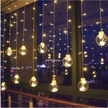Winlight Top Şerit Perde Led, 120 Led, 3×2metre, Gün Işığı , LED Işık, Fişli, 7 Fonksiyonlu, 12 Saçak