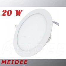 Meidee Sıva Altı LED Panel Yuvarlak 20W 1700 Lümen IP20  Sıva Altı LED Ampul Meıdee MDE05-201