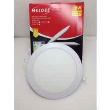 Meidee Sıva Altı LED Panel Yuvarlak 20W 1700 Lümen IP20  Sıva Altı LED Ampul Meıdee MDE05-201