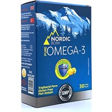 Nordic Bork Omega 3 Balık Yağı 1250 Mg 30 Softjel