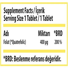 Swiss Bork Methyl Folat Folik Asit 30 Tablet