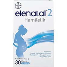 Elenatal Elenatal-2 30 Kapsül Aromasız Renkli