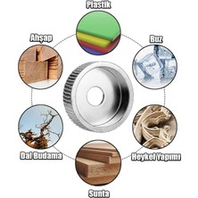 Badem10 Rodex Ahşap Taşlama Törpüleme Oyma Eğe Diski Ahşap Kesici 115 mm