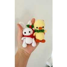 Amigurumi Ördek ve Tavşan Ikili Set