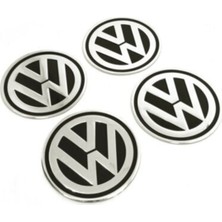 DK Motors Volkswagen Jant Göbeği Arma Yapışkanlı 4'lü Set