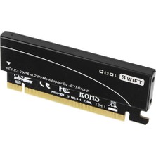 Nvme M.2 Ila 3.0 X16 Adaptör Kartı, Destek 2230 2242 2260 2280(Yurt Dışından)