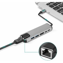 タイプ C USB 3.1 Ila 4K USB 3.0 Pd Adaptörü Pro Için