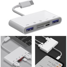 USB 3.0 Multi Hub Şarj Port Adaptörü Yüksek Hızlı Genişleme