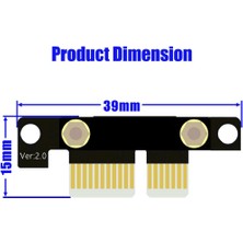 Genişletici Için Pci- 1x Uzantı Adaptörü Yükseltici Kablosu