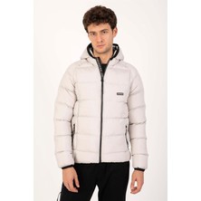 Maraton Sportswear Erkek Şişme Kapüşonlu Mont