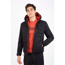 Maraton Sportswear Erkek Kapüşonlu Mont