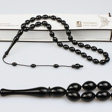 Tesbih Pasajı Beyzi Kesim Kumpaslı Sistemli Orijinal Erzurum Oltu Taşı Tesb