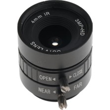 1/2 '4mm Cs Kameralar Için Sabit Iris Lens Montajı