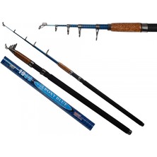 Captain 1905 Epoxy Blue Teleskopik Kamış 100-300gr Atar  300 CM