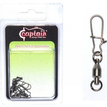 Captain 5045 Kilitli Klips Rulmanlı 5'li Paket Black Nikel 2
