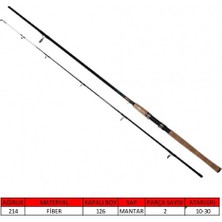 Captain 1436 Compact Ugly Stick 2 Parça Spin Kamış 10-30gr Atar  240 CM
