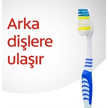 Colgate Extra Clean Dil Temizleyicili Arka Dişlere Uzanan Orta Diş Fırçası 3'lü