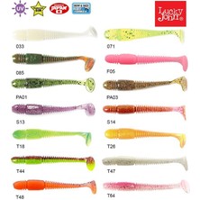 Lucky John Tioga 2.9'' (7.36 Cm) 7p Silikon Yem