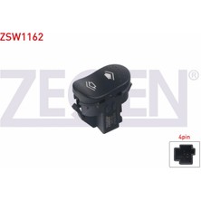 Otoco Ford Focus I 1998-2004/ Transıt (V347) 2006-2014 Cam Açma Anahtarı Tekli 4 Pin 98AB14529DC
