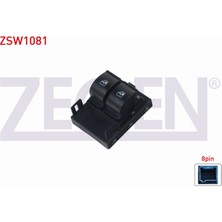 Otoco Fıorıno-Doblo-Nemo-Bıpper 07-/ Combo D 12-Cam Açma Anahtarı Çiftli 8 Pin Turuncu Işık 735461275