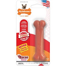 Nylabone Ec Domuz Pastırması Aromalı Köpek Çiğneme Kemiği Xs