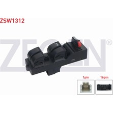 Otoco Honda Cıvıc Vı 1995-2001 Cam Açma Anahtarı Grup 17 Pin 35750-S04-A017ZB|35750-S04-A11ZA