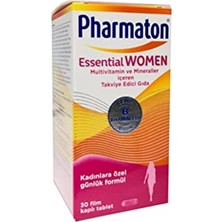 Pharmaton Essential Women Multivitamin ve Mineral Içeren Takviye Edici Gıda 30 Tablet