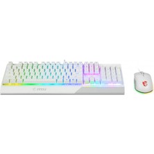 Msı Vigor GK30 Combo White Tr Klavye (Yurt Dışından)