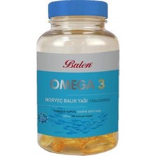 Balen Omega 3 Norveç Balık Yağı  200 Kapsül