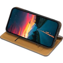 Hongshou Oppo K10X 5g Izgara Dokusu Için Manyetik Flip Deri Tefon Kılıfı (Yurt Dışından)